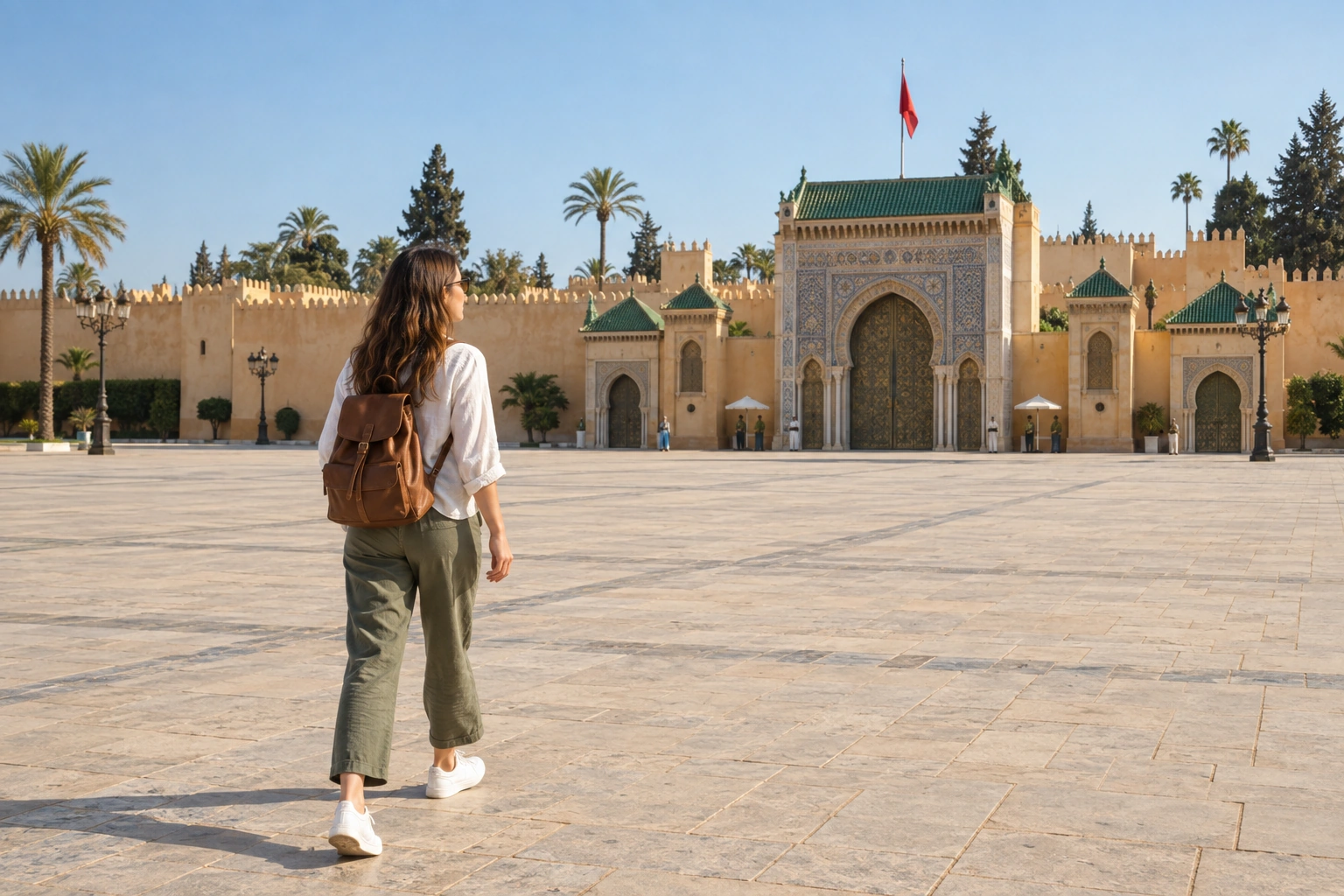 Illustrative Mechouar Daylight Experience preview for Royal Palace of Rabat