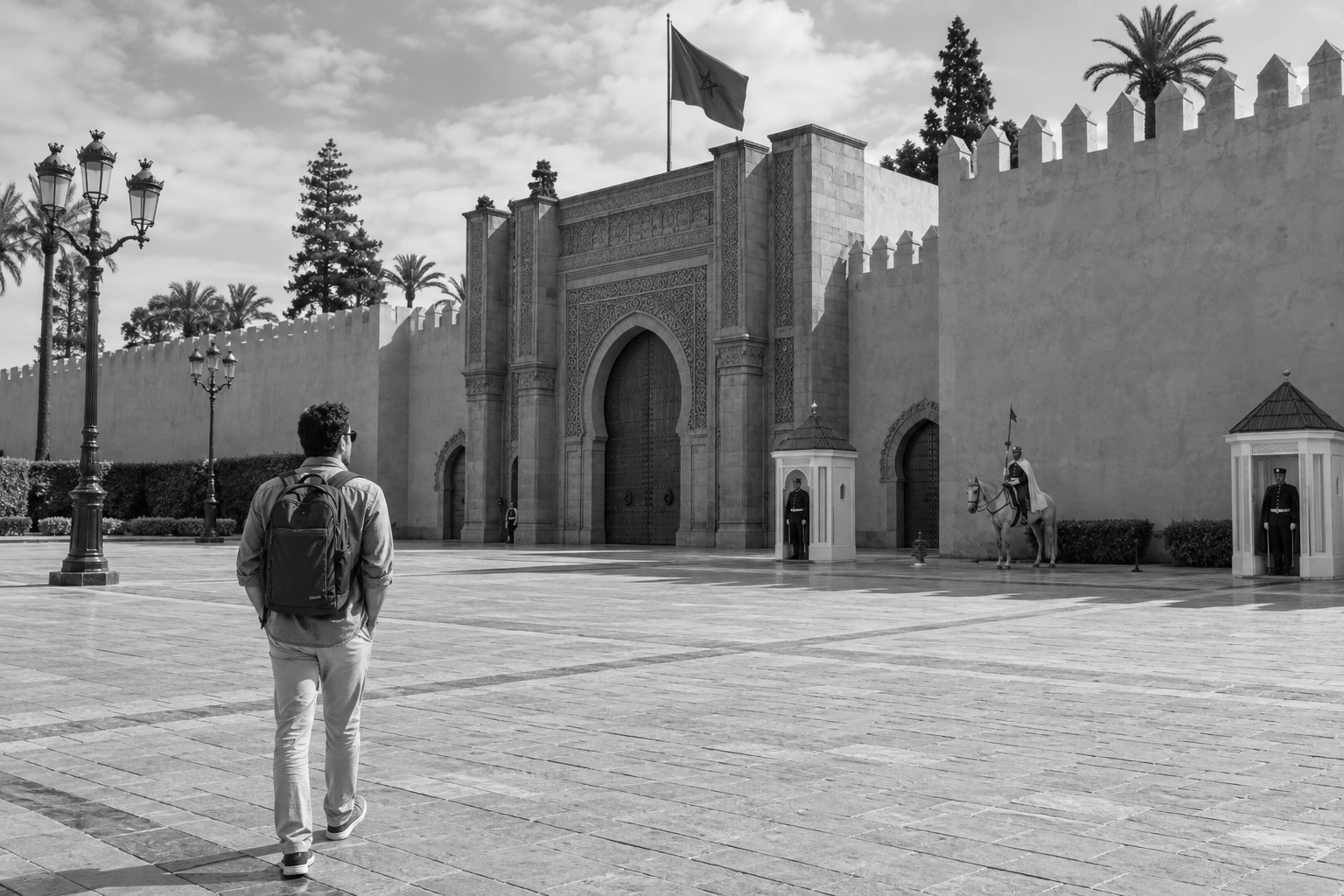 Illustrative Royal Palace on Film Experience preview for Royal Palace of Rabat