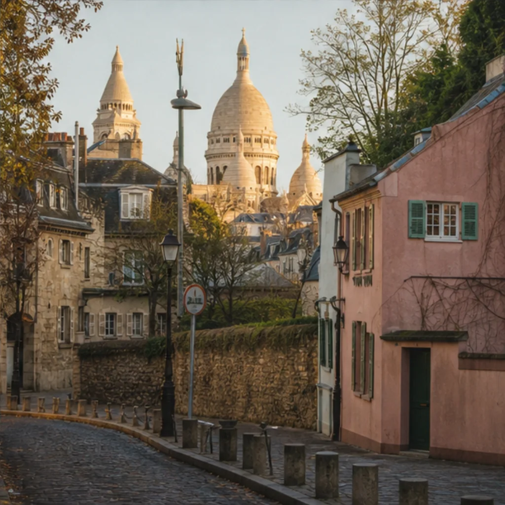 Illustrative Artist Quarter on Film Experience preview for Sacré-Cœur