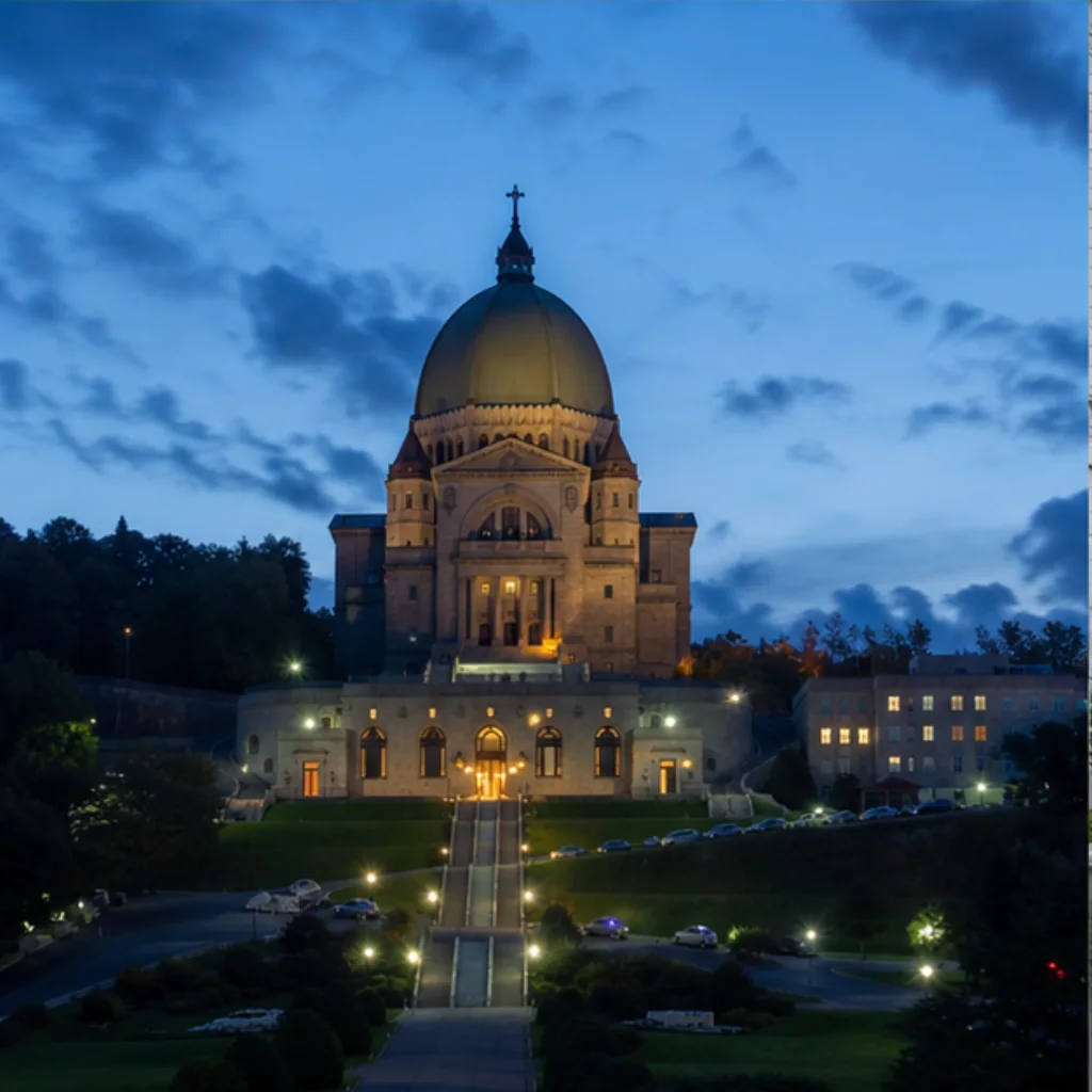 Illustrative Dome at Dusk Experience preview for Saint Joseph’s Oratory of Mount Royal