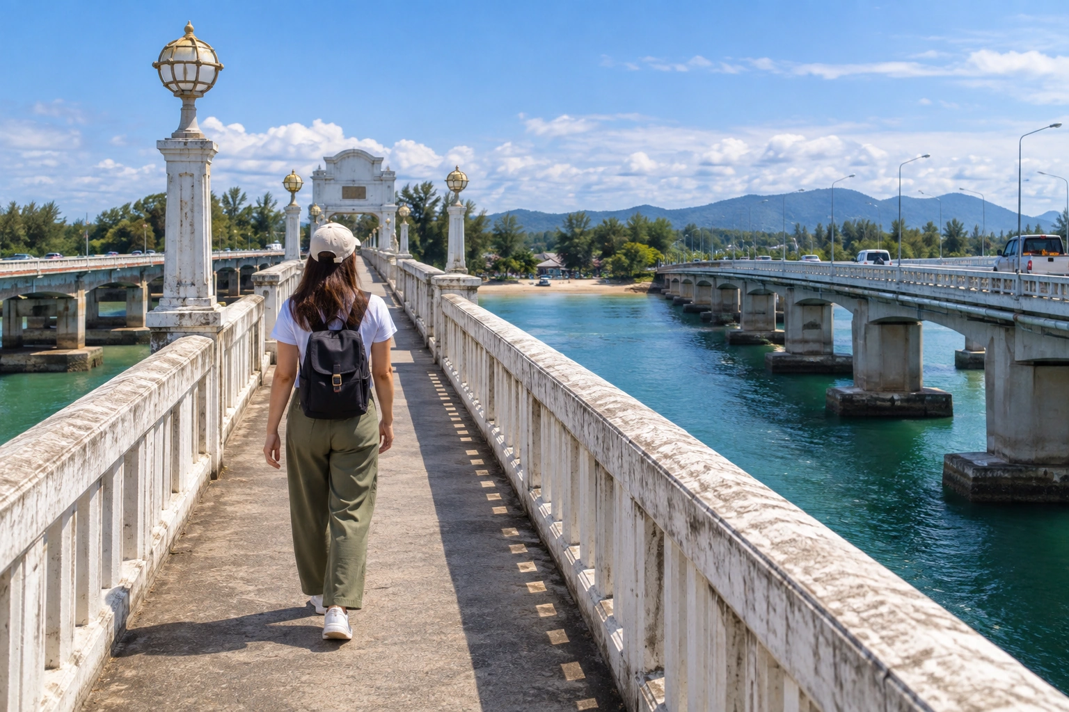 Illustrative Bridge Perspective Experience preview for Sarasin Bridge