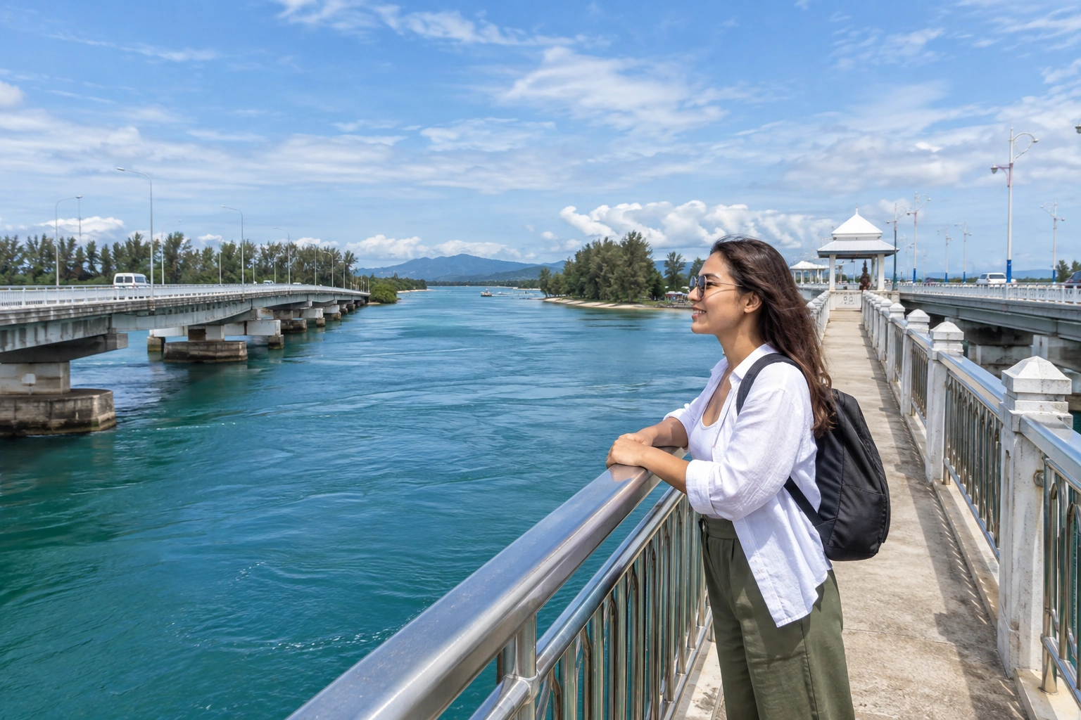 Illustrative Channel Crossing Experience preview for Sarasin Bridge