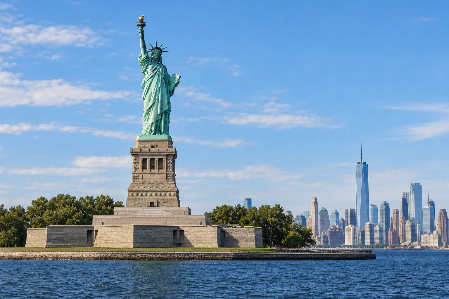 Illustrative catalog artwork of Statue of Liberty in New York