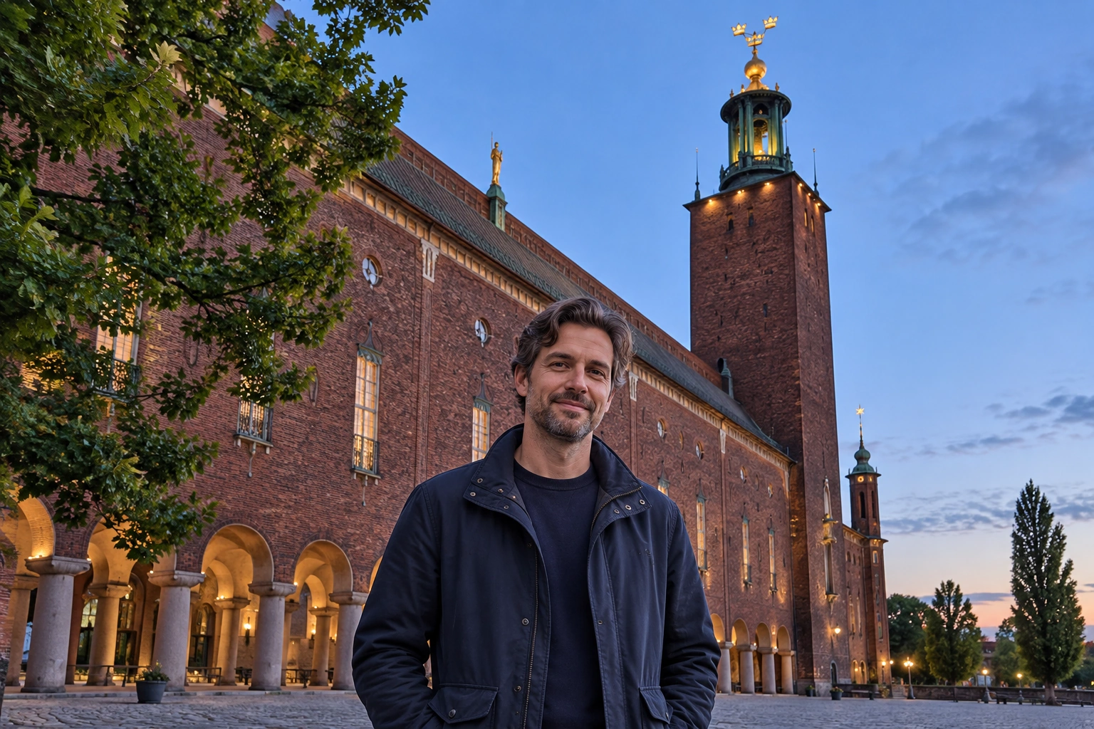 Illustrative City Hall Blue Experience preview for Stockholm City Hall