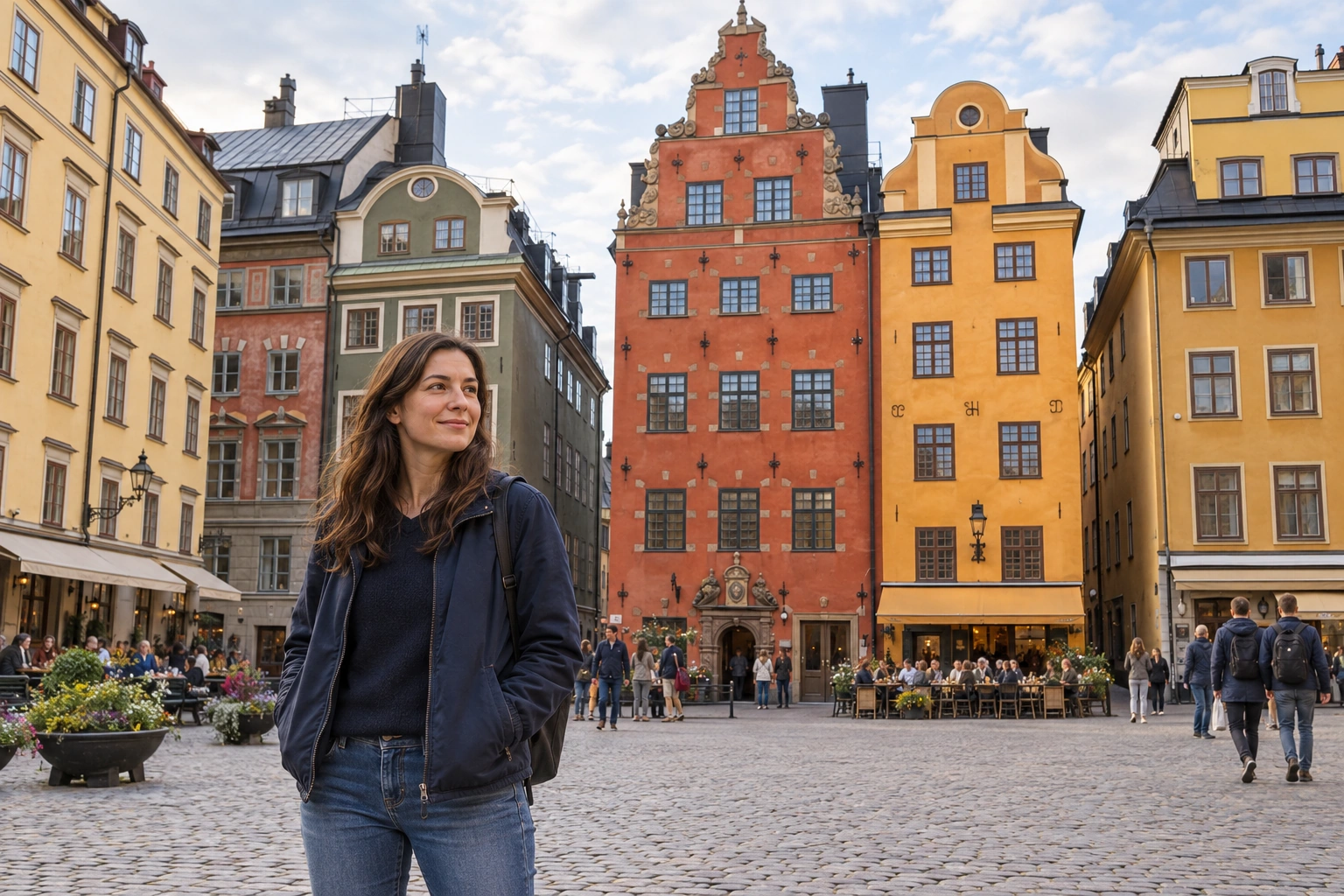Illustrative Facade Colors Experience preview at Stortorget