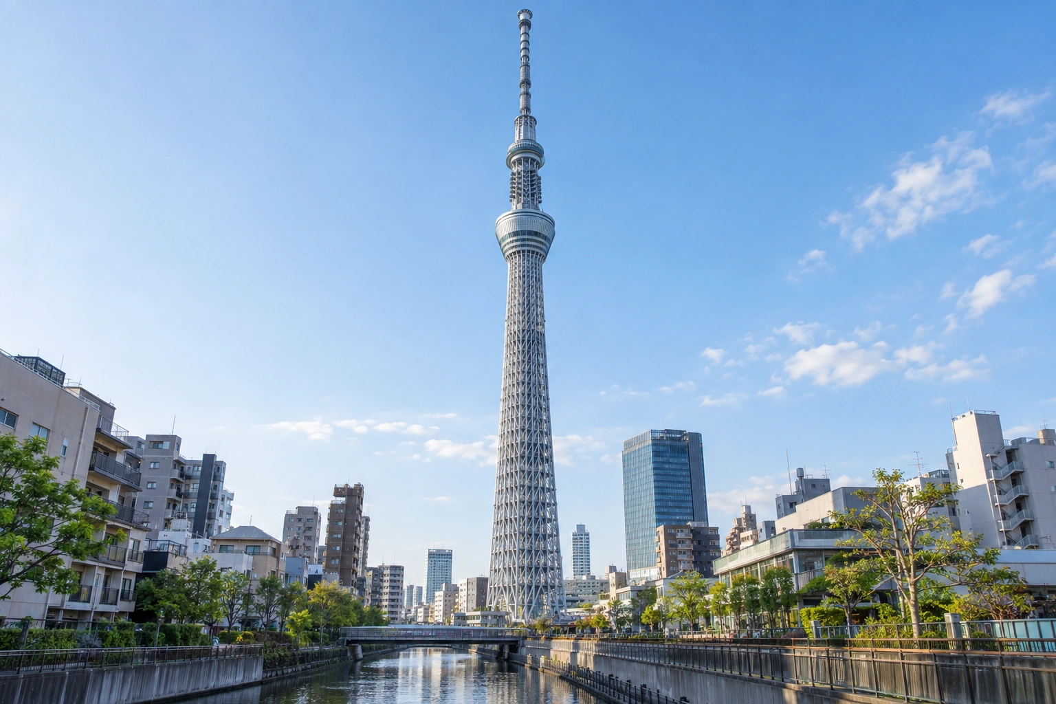 Illustrative catalog artwork of Tokyo Skytree in Tokyo