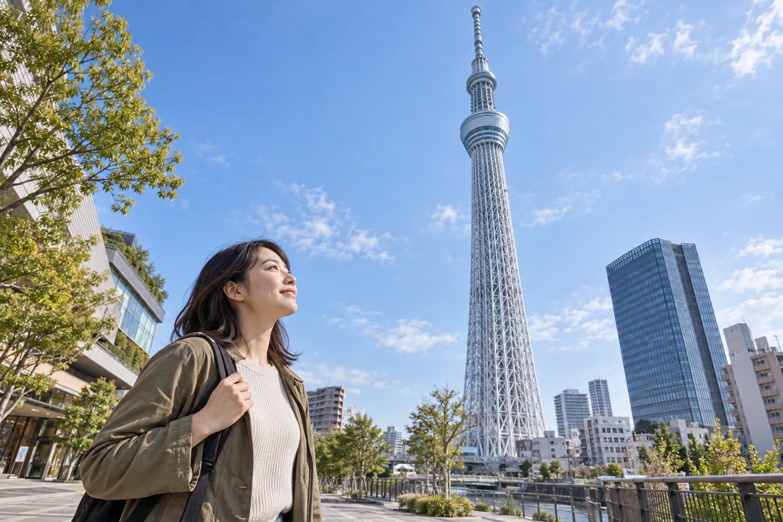 Illustrative Lattice Detail Experience preview for Tokyo Skytree