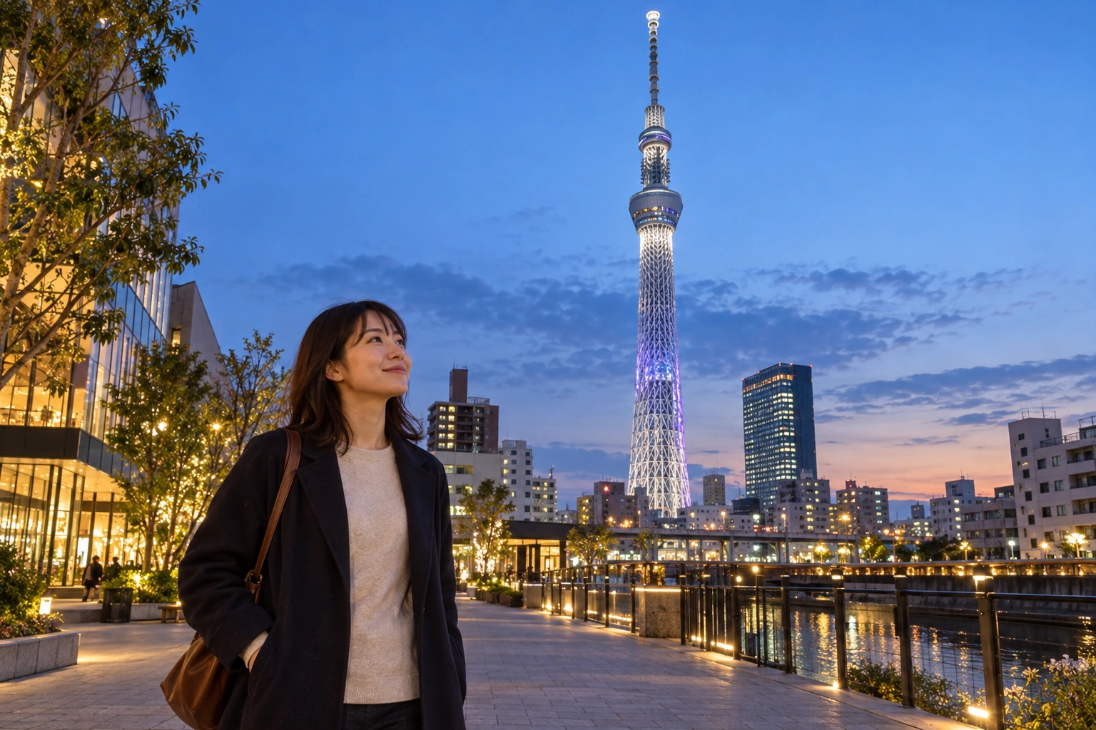 Illustrative Oshiage Twilight Experience preview for Tokyo Skytree