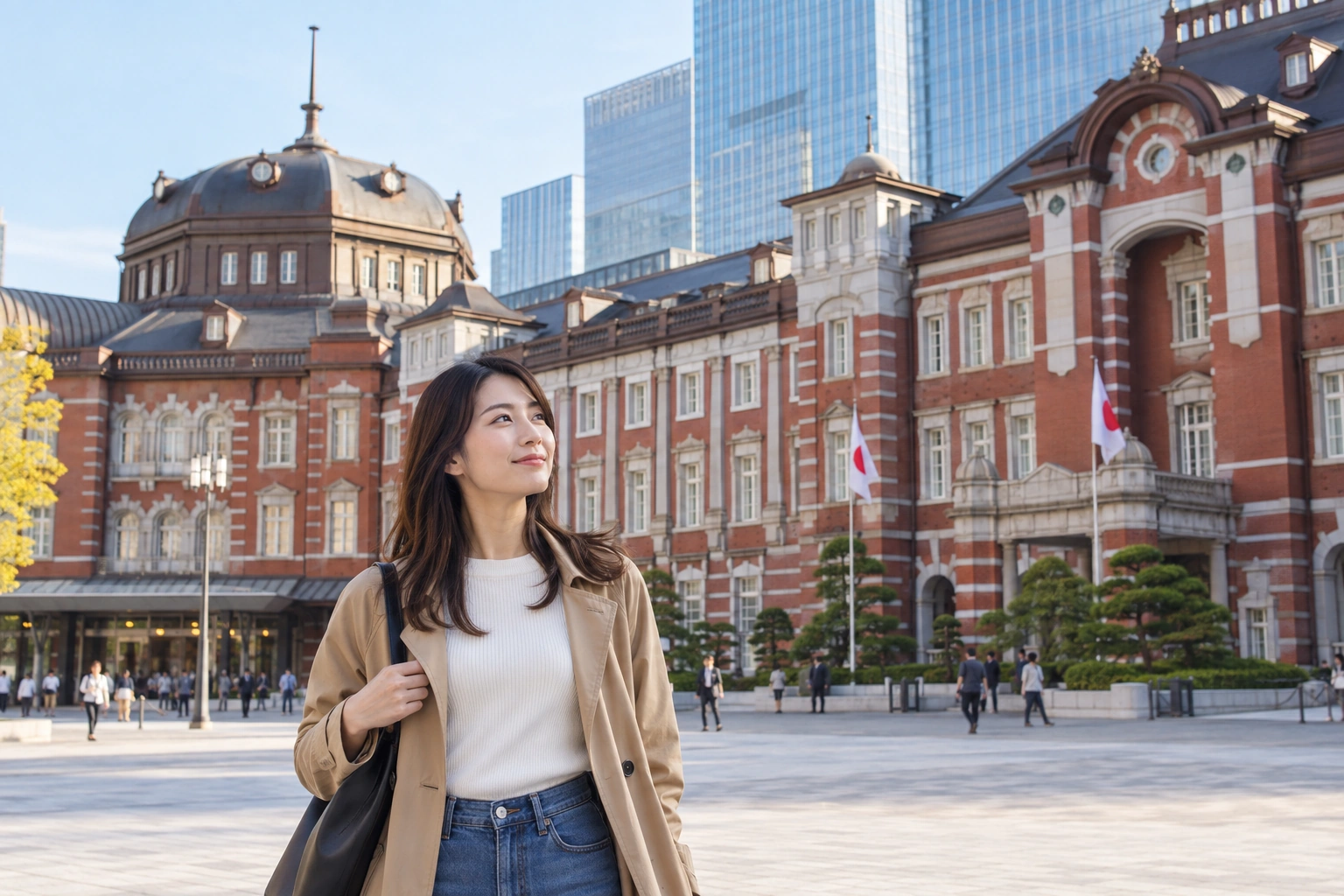 Illustrative Marunouchi Brick Experience preview for Tokyo Station Marunouchi