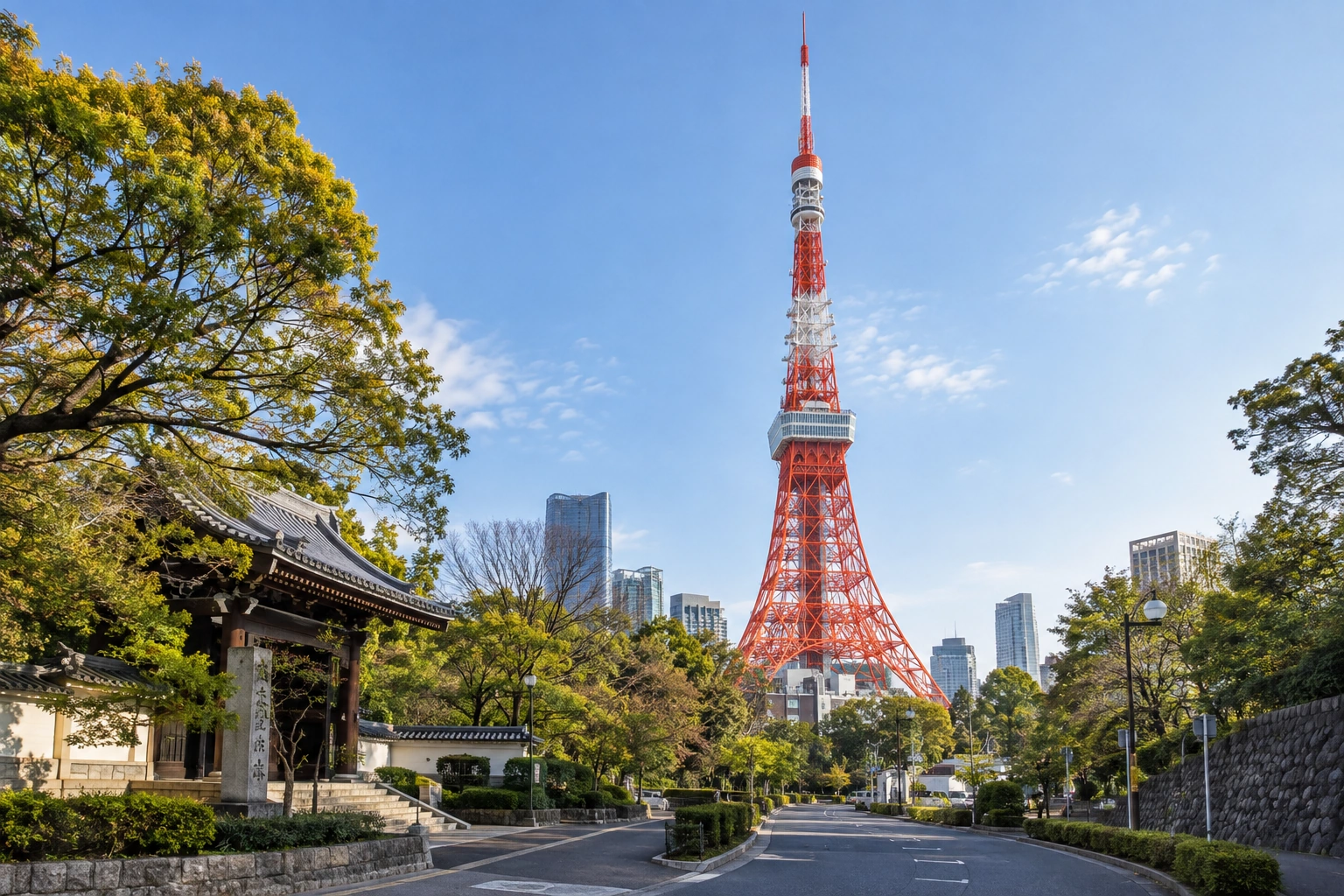 Illustrative catalog artwork of Tokyo Tower in Tokyo