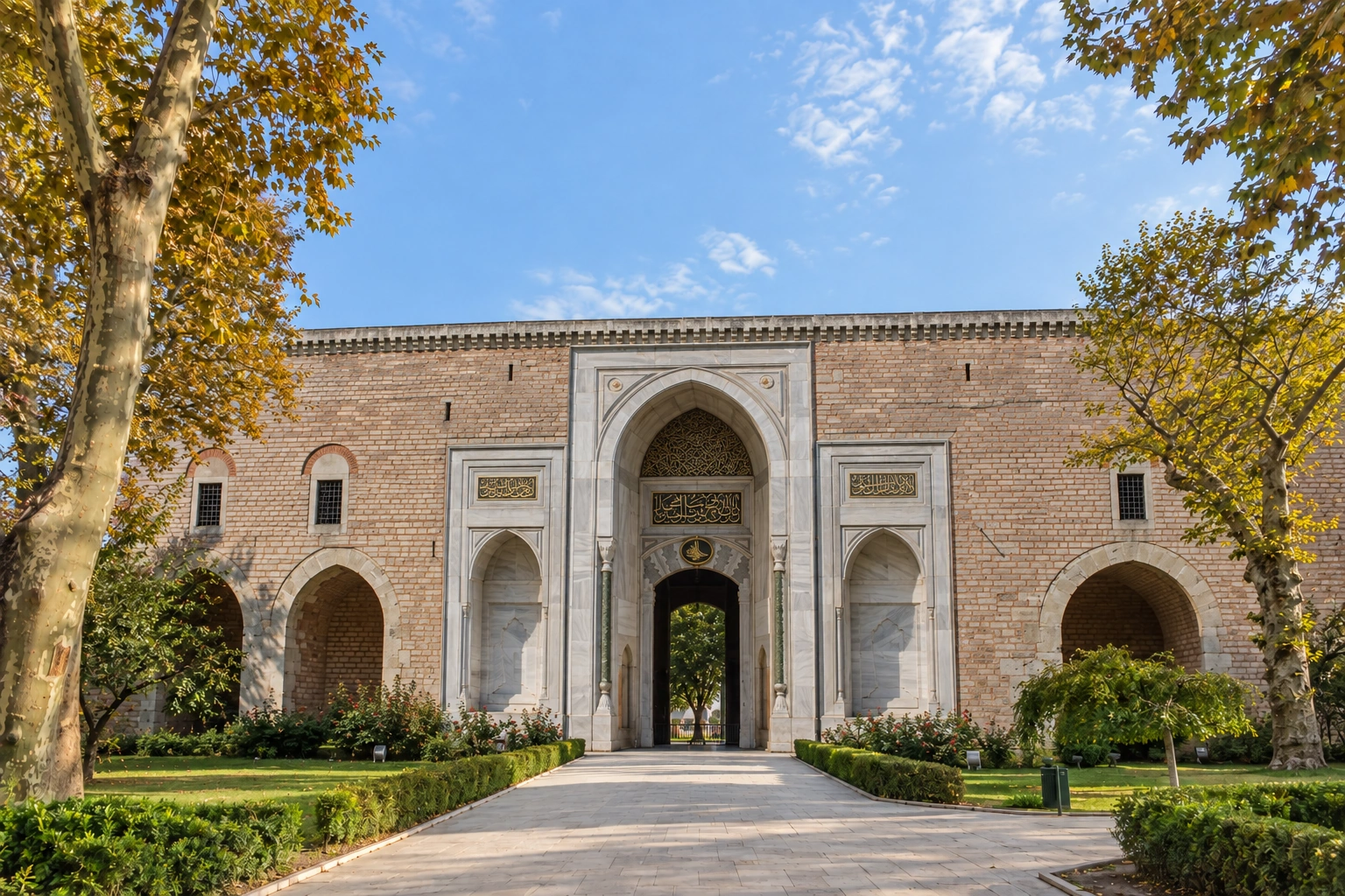 Illustrative catalog artwork of Topkapi Palace in Istanbul