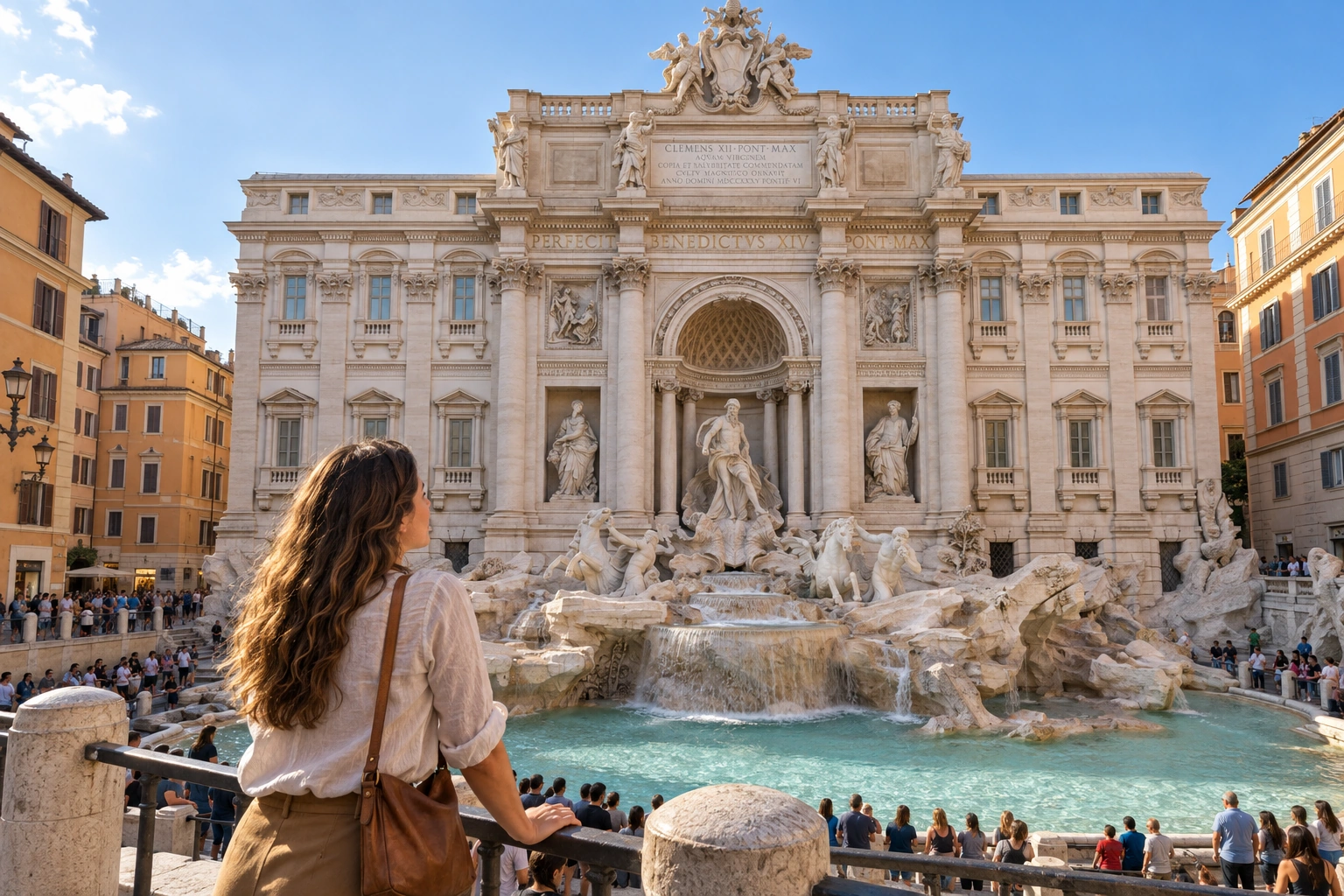 Illustrative Palazzo Perspective Experience preview for Trevi Fountain