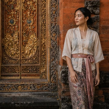 Illustrative Carved Doorway Experience preview for Ubud Palace