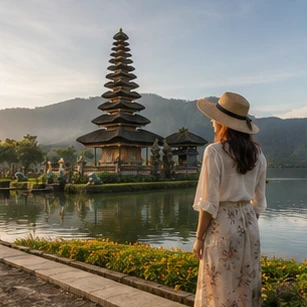 Illustrative Lake Stillness Experience preview for Ulun Danu Beratan