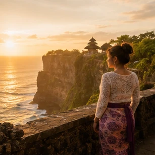 Illustrative Cliffside Gold Experience preview for Uluwatu Temple
