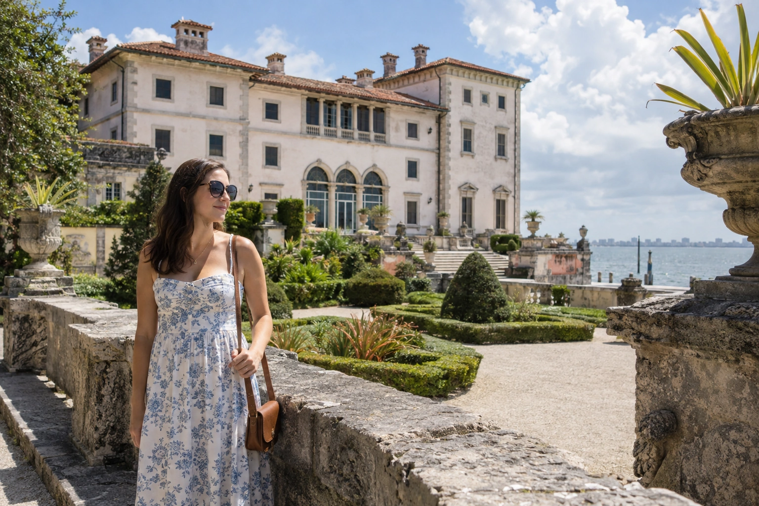 Illustrative Gardens Daylight Experience preview for Vizcaya Museum and Gardens