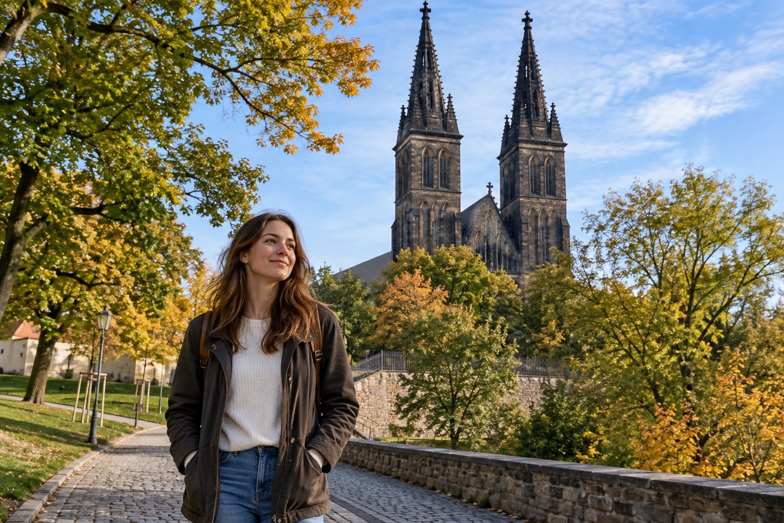 Illustrative Vysehrad Spires Experience preview for Vysehrad Basilica