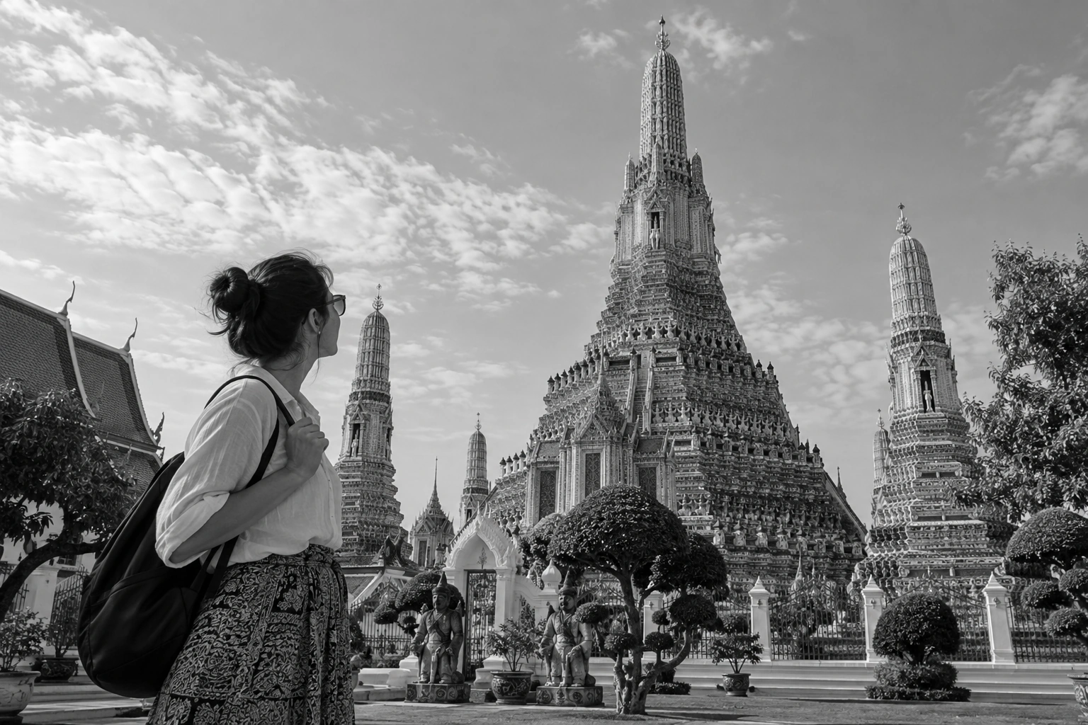Illustrative Wat Arun on Film Experience preview for Wat Arun