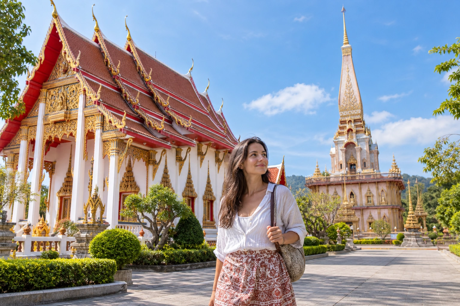 Illustrative Chalong Rooflines Experience preview for Wat Chalong