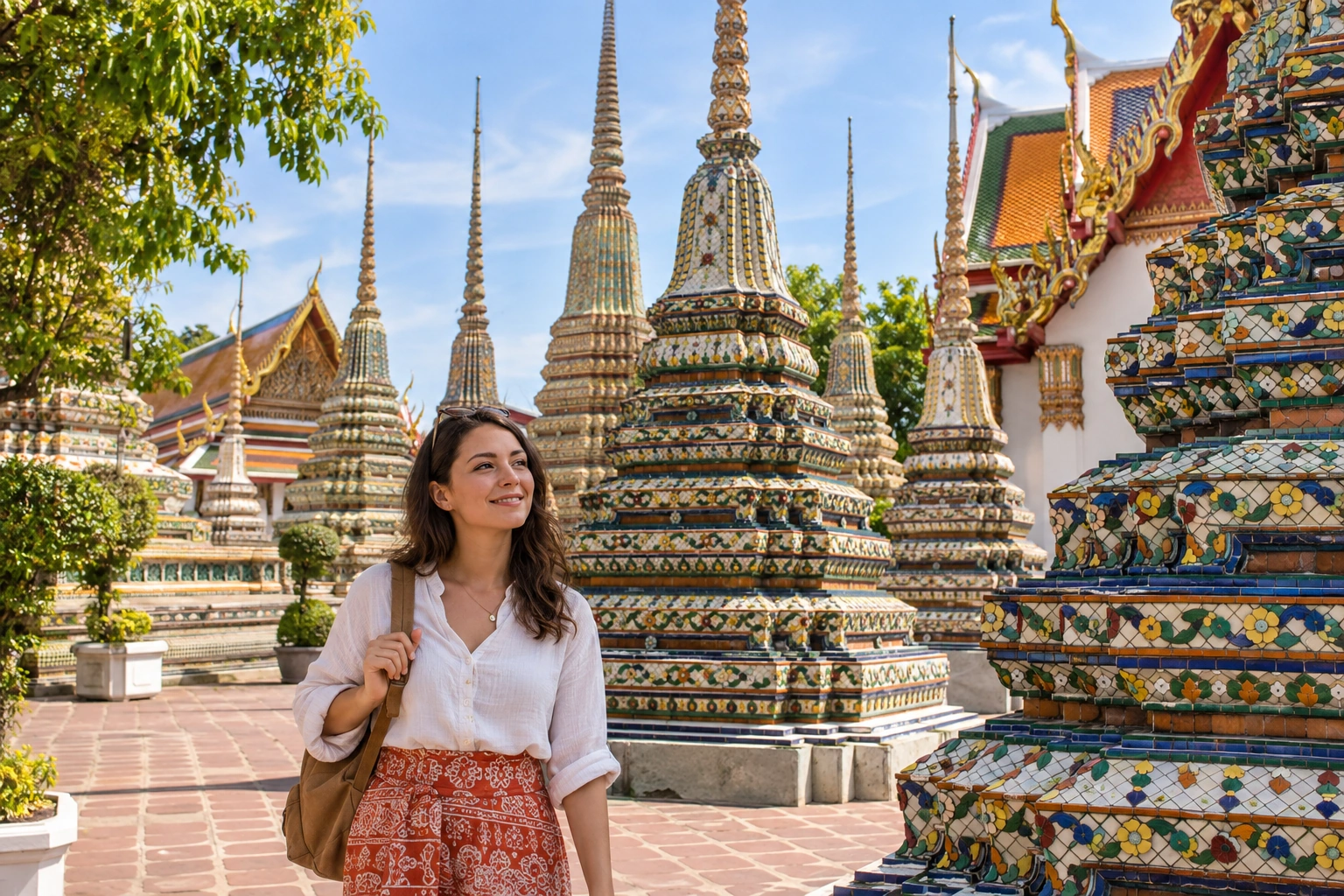 Illustrative Chedi Colors Experience preview for Wat Pho