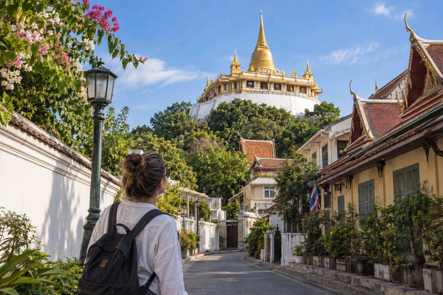 Illustrative Old City Hill Experience preview at Wat Saket Golden Mount