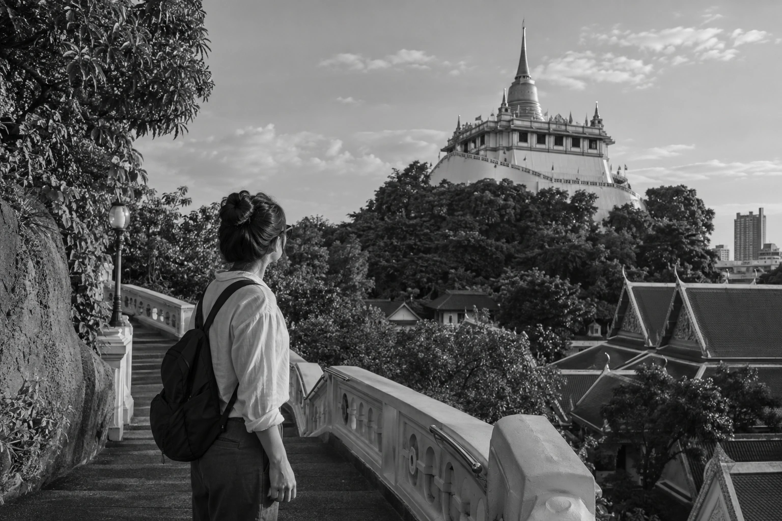 Illustrative Saket on Film Experience preview for Wat Saket Golden Mount