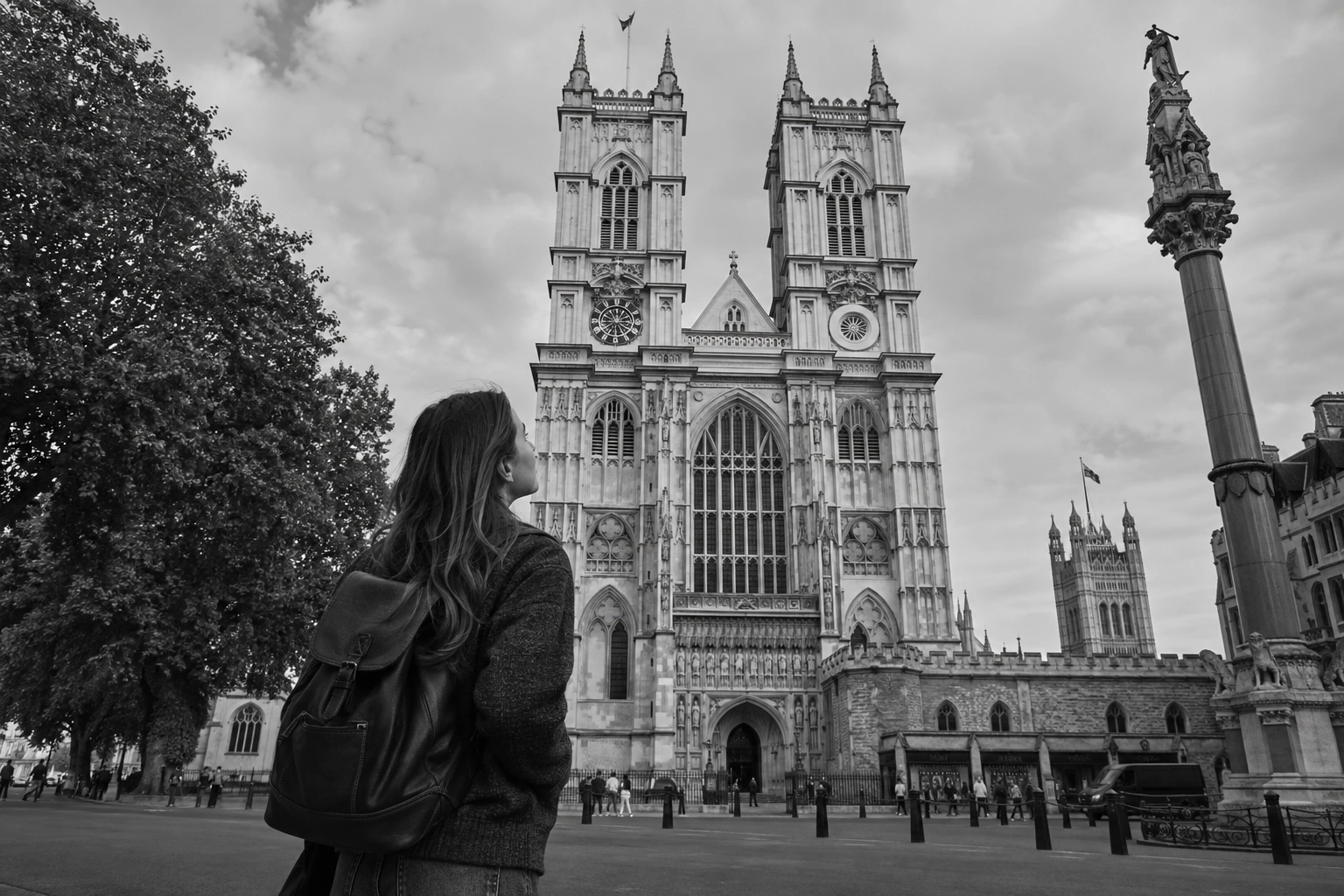 Illustrative Westminster on Film Experience preview for Westminster Abbey