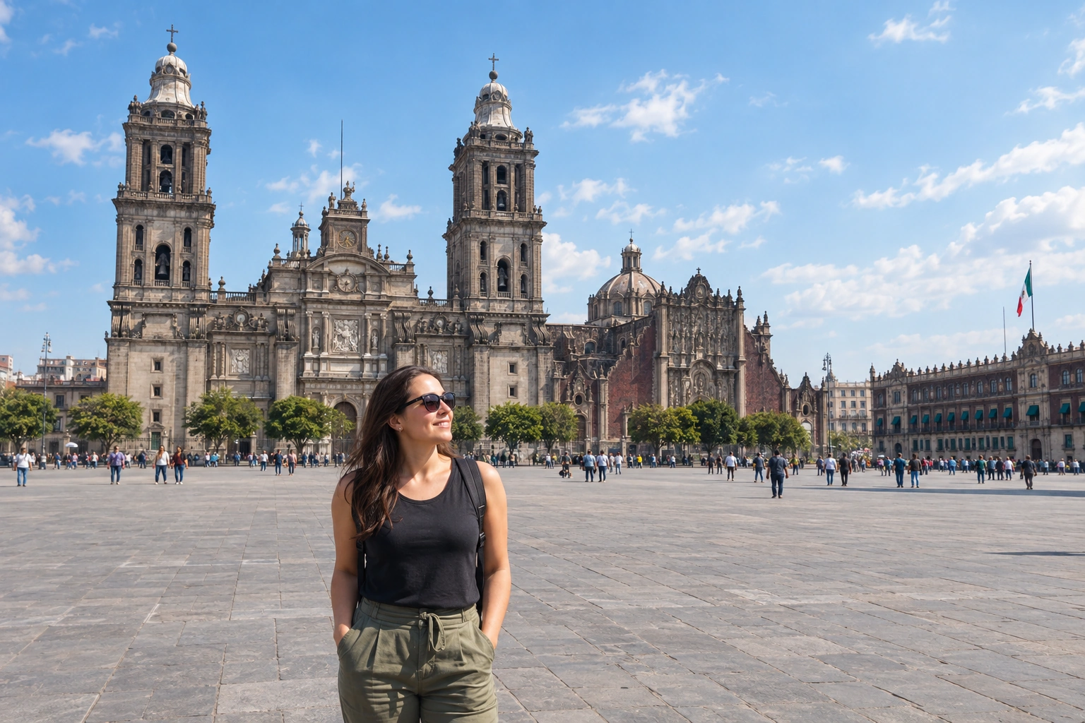 Illustrative Cathedral Skyline Experience preview for Zocalo