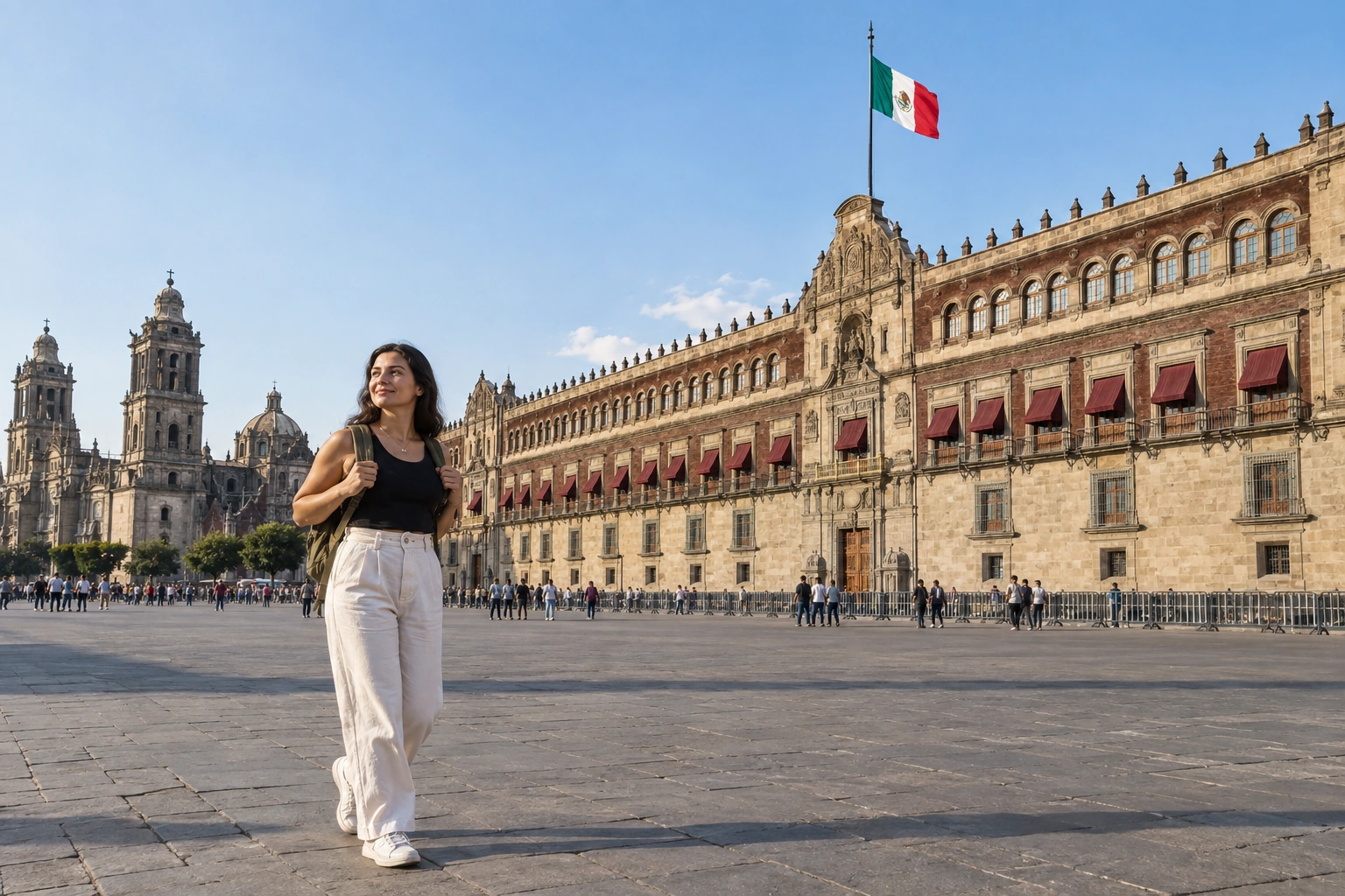Illustrative Palace Facade Experience preview for Zocalo
